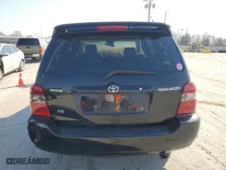 2005 Toyota Highlander with VIN JTEDP21A350047557, listed as a Copart auction lot 49055085 with 0 mi miles and Clean Title. Bid and sale history available at carsss.com. Image 6.