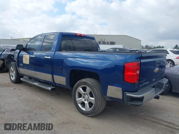 2016 Chevrolet Silverado 1500 LT with VIN 1GCRCREC3GZ195992, listed as a IAAI auction lot 41497531 with 128,815 mi miles and . Bid and sale history available at DreamBid. Image 3.