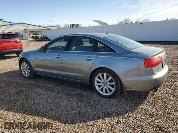 2013 Audi A6 with VIN WAUGFBFC5DN076846, listed as a Copart auction lot 51748525 with 142,917 mi miles and Clean title. Bid and sale history available at DreamBid. Image 2.