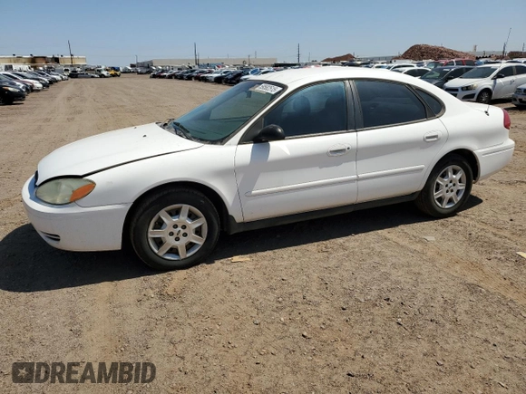 2006 Ford Taurus SE with VIN 1FAFP53UX6A194398, listed as a Copart auction lot 59582515 with 114,933 mi miles and Salvage title. Bid and sale history available at DreamBid. Image 1.