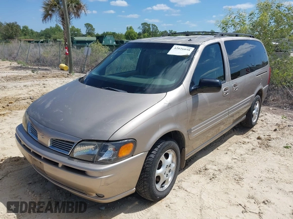 2002 Oldsmobile Silhouette GL z VIN 1GHDX03E72D180250, wystawiony jako IAAI lot #42026058 z przebiegiem 131 618 mil mil oraz . Historia ofert i sprzedaży dostępna na DreamBid. Obrazek 2.