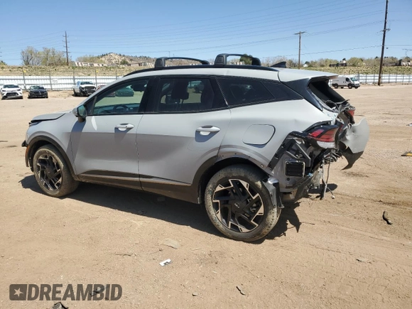 2024 Kia Sportage SX-Prestige with VIN 5XYK5CDF2RG209094, listed as a Copart auction lot 52829865 with 7,653 mi miles and Salvage title. Bid and sale history available at DreamBid. Image 2.