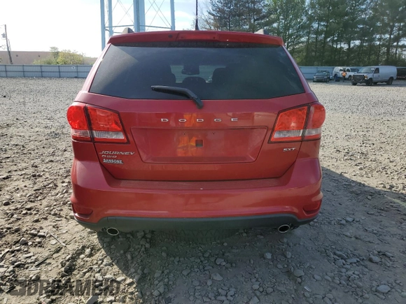 2015 Dodge Journey SXT with VIN 3C4PDDBG6FT555065, listed as a Copart auction lot 55349295 with 204,847 mi miles and Clean Title. Bid and sale history available at DreamBid. Image 6.