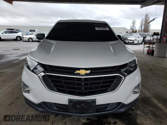 2018 Chevrolet Equinox LS with VIN 2GNAXHEV0J6301743, listed as a Copart auction lot 49280555 with Not Provided miles and Salvage Title. Bid and sale history available at DreamBid. Image 5.
