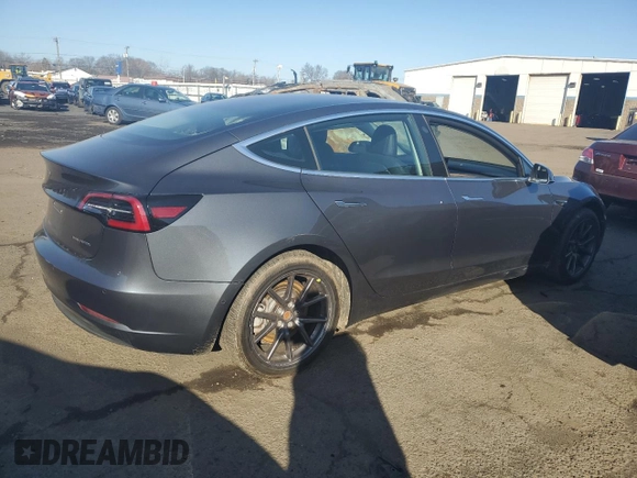 2020 Tesla Model 3 Long Range with VIN 5YJ3E1EB6LF616807, listed as a Copart auction lot 49485625 with 34,896 mi miles and Salvage Title. Bid and sale history available at carsss.com. Image 3.