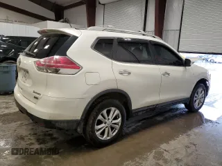 2015 Nissan Rogue SV with VIN 5N1AT2MV3FC886962, listed as a Copart auction lot 48184185 with 160,894 mi miles and Salvage Title. Bid and sale history available at carsss.com. Image 3.