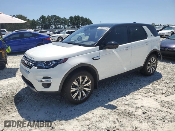 2018 Land Rover Discovery with VIN SALCT2RX5JH749971, listed as a Copart auction lot 68602314 with 57,434 mi miles and Salvage Title. Bid and sale history available at DreamBid. Image 1.