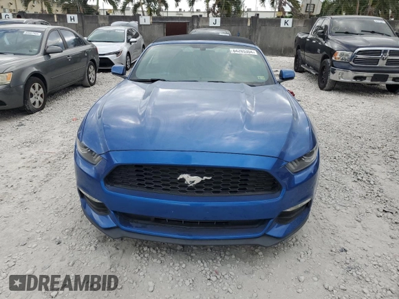 2017 Ford Mustang V6 with VIN 1FATP8EM8H5276451, listed as a Copart auction lot 84265304 with Not Provided miles and Salvage Title. Bid and sale history available at carsss.com. Image 5.