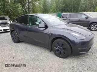 2024 Tesla Model Y Long Range с VIN 7SAYGDEE5RF130383, выставлен на аукционе Copart как лот 60263265 с пробегом 12 531 миль миль и Списание • Salvage title. История ставок и продаж доступна на DreamBid. Изображение 4.