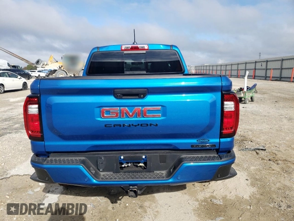 2024 GMC Canyon 4WD Elevation with VIN 1GTP6BEK7R1173217, listed as a Copart auction lot 85360744 with 8,048 mi miles and Salvage Title. Bid and sale history available at carsss.com. Image 6.