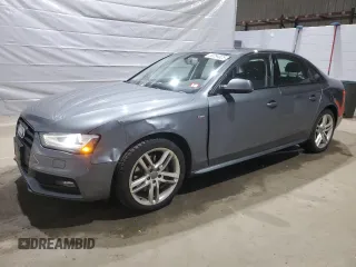 2016 Audi A4 Premium с VIN WAUBFAFL1GN017429, выставлен на аукционе Copart как лот 50294325 с пробегом 114 499 миль миль и Списание • Salvage title. История ставок и продаж доступна на DreamBid. Изображение 1.