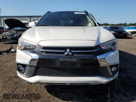 2018 Mitsubishi Outlander SEL with VIN JA4AR4AW0JU008351, listed as a Copart auction lot 61325615 with 59,613 mi miles and Salvage title. Bid and sale history available at DreamBid. Image 5.