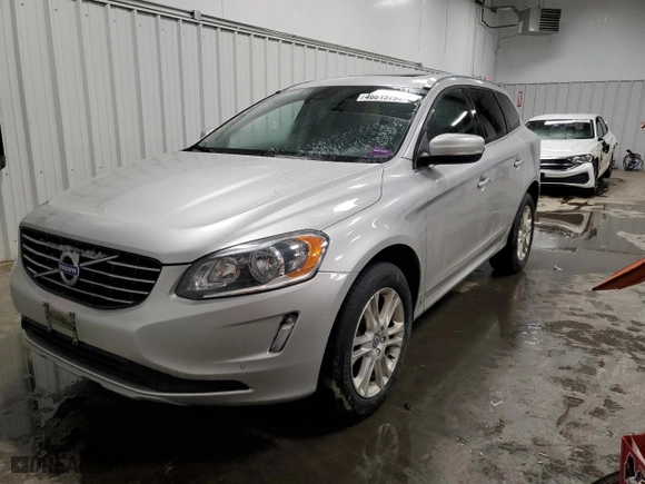 2016 Volvo XC60 T5 Premier with VIN YV4612RK7G2852901, listed as a Copart auction lot 46615795 with 0 mi miles and Clean Title. Bid and sale history available at carsss.com. Image 1.
