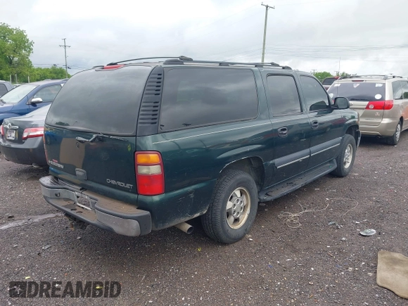 2002 Chevrolet Suburban LT with VIN 1GNEC16ZX2J248205, listed as a IAAI auction lot 42188458 with 343,846 mi miles and . Bid and sale history available at DreamBid. Image 4.