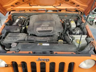 2013 Jeep Wrangler Sport with VIN 1C4AJWAG7DL550851, listed as a Copart auction lot 88639225 with Not Provided miles and Salvage Title. Bid and sale history available at carsss.com. Image 11.
