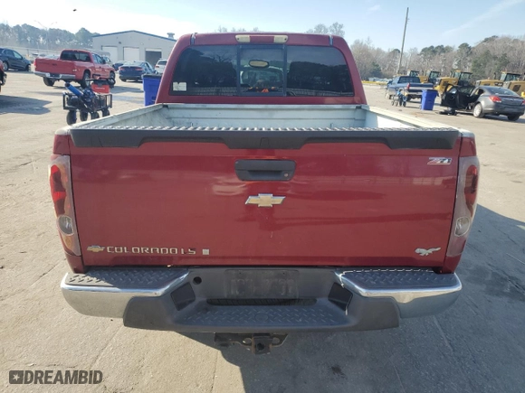 2004 Chevrolet Colorado 1SB LS Z85 with VIN 1GCDS136848152570, listed as a Copart auction lot 46423625 with 264,553 mi miles and Salvage Title. Bid and sale history available at carsss.com. Image 6.