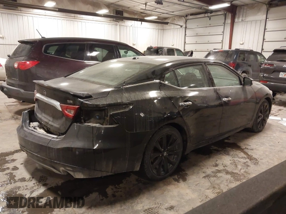 2017 Nissan Maxima SV with VIN 1N4AA6AP5HC384292, listed as a IAAI auction lot 41413327 with 86,648 mi miles and . Bid and sale history available at DreamBid. Image 4.