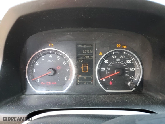 2007 Honda CR-V EX-L with VIN JHLRE38737C018726, listed as a Copart auction lot 45577455 with 207,529 mi miles and Non Repairable. Bid and sale history available at carsss.com. Image 9.