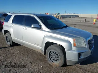 2017 GMC Terrain SLE with VIN 2GKALMEK1H6263862, listed as a IAAI auction lot 41756386 with 183,213 mi miles. Bid and sale history available at carsss.com. Image 1.