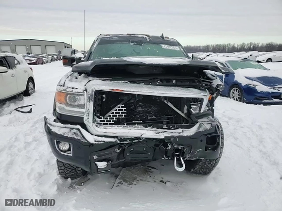 2017 GMC Sierra 2500HD Denali with VIN 1GT12UEY2HF237473, listed as a Copart auction lot 41402065 with 89,445 mi miles and Salvage Title. Bid and sale history available at carsss.com. Image 13.
