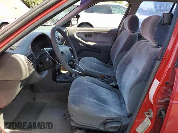 1994 Nissan Sentra with VIN 1N4EB31P5RC831945, listed as a Copart auction lot 60552745 with 212,470 mi miles and Salvage title. Bid and sale history available at DreamBid. Image 7.