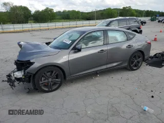 2025 Acura Integra Technology z VIN 19UDE4H66SA003633, wystawiony jako Copart lot #54493255 z przebiegiem 6 824 mil mil oraz Szkoda całkowita • Salvage title. Historia ofert i sprzedaży dostępna na DreamBid. Obrazek 1.