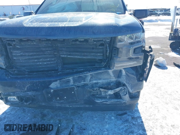 2021 Chevrolet Silverado 1500 RST with VIN 3GCUYEEDXMG396815, listed as a IAAI auction lot 41615912 with 95,672 mi miles. Bid and sale history available at carsss.com. Image 6.