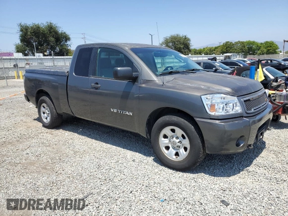2005 Nissan Titan SE with VIN 1N6AA06AX5N555112, listed as a Copart auction lot 60567975 with 289,585 mi miles and Clean title. Bid and sale history available at DreamBid. Image 4.