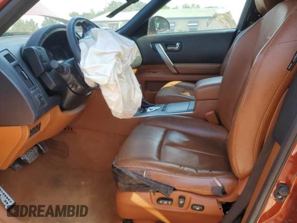 2008 Infiniti FX35 with VIN JNRAS08U08X101077, listed as a Copart auction lot 75699774 with 0 mi miles and Salvage Title. Bid and sale history available at carsss.com. Image 7.