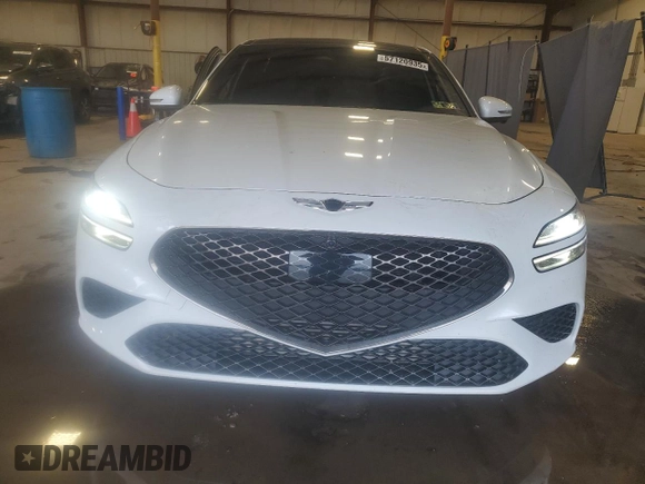2023 Genesis G70 3.3T z VIN KMTG54TE1PU132414, wystawiony jako Copart lot #57120935 z przebiegiem 22 360 mil mil oraz Szkoda całkowita • Salvage title. Historia ofert i sprzedaży dostępna na DreamBid. Obrazek 5.