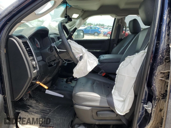 2019 Ram 1500 Tradesman with VIN 1C6RR6FG6KS574296, listed as a Copart auction lot 61586525 with 67,544 mi miles and Salvage title. Bid and sale history available at DreamBid. Image 7.