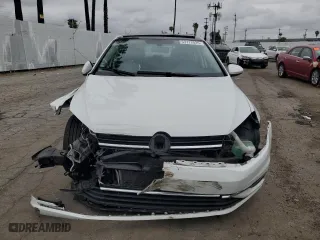 2020 Volkswagen Golf TSI with VIN 3VWG57AU1LM009105, listed as a Copart auction lot 53172025 with 46,782 mi miles and Salvage Title. Bid and sale history available at carsss.com. Image 5.