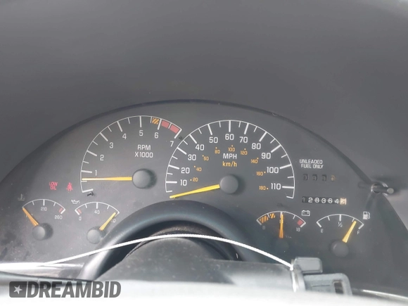 1994 Pontiac Firebird Firebird with VIN 2G2FS22S9R2217920, listed as a IAAI auction lot 42153811 with 128,364 mi miles and . Bid and sale history available at DreamBid. Image 7.
