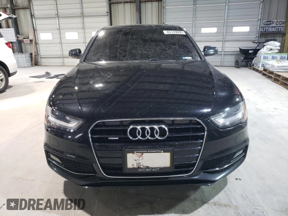 2015 Audi A4 Premium with VIN WAUBFAFL7FN035173, listed as a Copart auction lot 45149095 with 138,168 mi miles and Salvage Title. Bid and sale history available at carsss.com. Image 5.