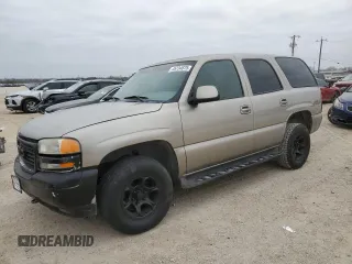 2002 GMC Yukon SLT with VIN 1GKEC13V12R164175, listed as a Copart auction lot 45734875 with 248,919 mi miles and Salvage Title. Bid and sale history available at carsss.com. Image 1.