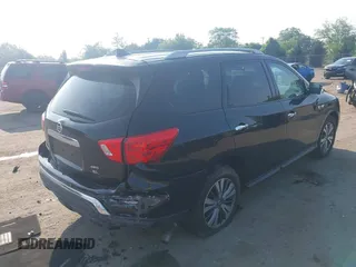 2019 Nissan Pathfinder Platinum with VIN 5N1DR2MM6KC627265, listed as a IAAI auction lot 42487185 with 110,727 mi miles and . Bid and sale history available at DreamBid. Image 4.