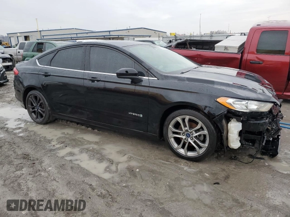 2018 Ford Fusion Hybrid SE with VIN 3FA6P0LU4JR128088, listed as a Copart auction lot 72694472 with 152,684 mi miles. Bid and sale history available at carsss.com. Image 4.