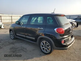 2017 FIAT 500L Trekking z VIN ZFBCFADH9HZ040007, wystawiony jako Copart lot #83492204 z przebiegiem 54 905 mil mil oraz Nie do naprawy • Non repairable. Historia ofert i sprzedaży dostępna na DreamBid. Obrazek 2.