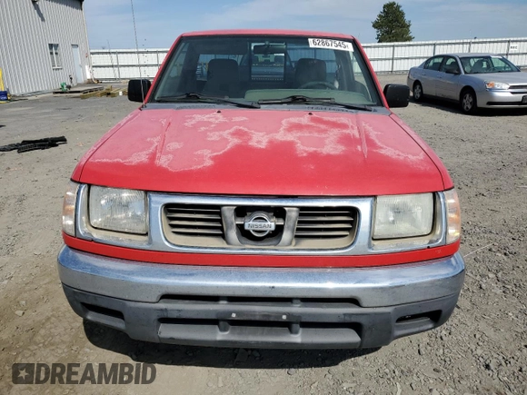 1998 Nissan Frontier XE with VIN 1N6DD21S2WC364538, listed as a Copart auction lot 62867545 with 261,987 mi miles and Salvage title. Bid and sale history available at DreamBid. Image 5.