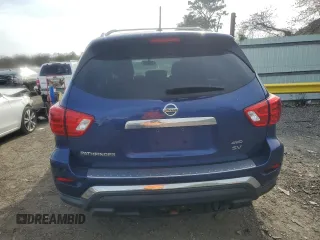 2017 Nissan Pathfinder SL with VIN 5N1DR2MM0HC618585, listed as a Copart auction lot 54053335 with 110,303 mi miles and Salvage Title. Bid and sale history available at DreamBid. Image 6.