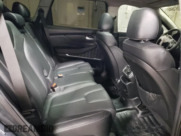 2020 Hyundai Santa Fe SEL with VIN 5NMS3CAA0LH152308, listed as a Copart auction lot 87057694 with 38,271 mi miles and Salvage Title. Bid and sale history available at carsss.com. Image 10.