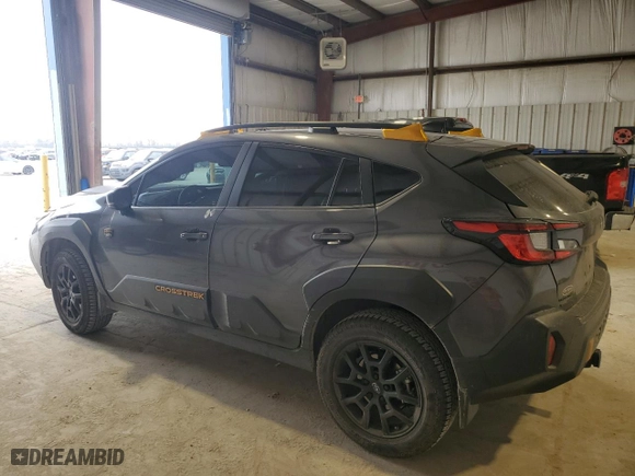 2024 Subaru Crosstrek Wilderness with VIN 4S4GUHU63R3811685, listed as a Copart auction lot 47694905 with 13,699 mi miles and Salvage Title. Bid and sale history available at carsss.com. Image 2.