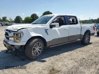 2023 Ford F-150 XL with VIN 1FTEW1C82PFB13340, listed as a Copart auction lot 55874744 with Not Provided miles and Salvage Title. Bid and sale history available at carsss.com. Image 1.