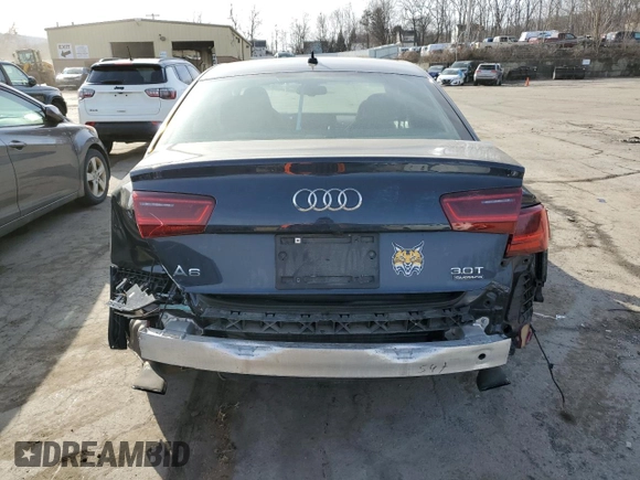 2017 Audi A6 Competition Prestige with VIN WAUF3AFC9HN038198, listed as a Copart auction lot 39899373 with 35,671 mi miles. Bid and sale history available at carsss.com. Image 6.