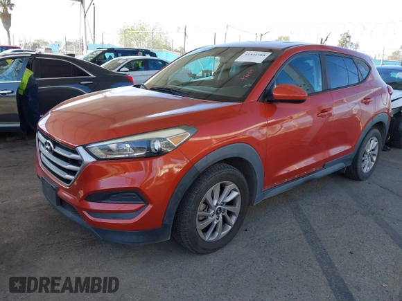 2017 Hyundai Tucson SE with VIN KM8J23A48HU357394, listed as a IAAI auction lot 41841968 with 74,769 mi miles. Bid and sale history available at carsss.com. Image 17.