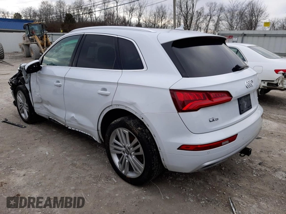 2020 Audi Q5 Premium Plus with VIN WA1BNAFY1L2059395, listed as a Copart auction lot 72979102 with 20,260 mi miles. Bid and sale history available at carsss.com. Image 2.