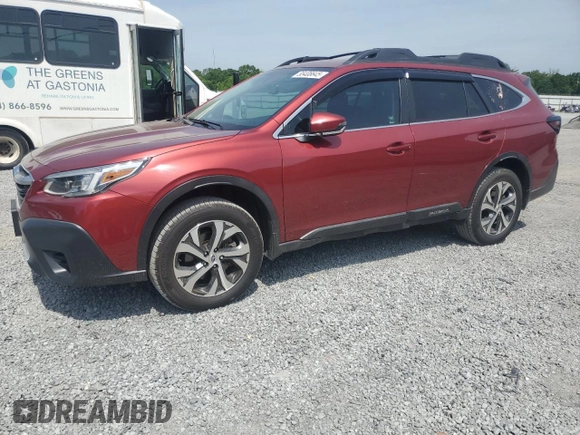 2020 Subaru Outback Limited with VIN 4S4BTALC8L3199129, listed as a Copart auction lot 55408645 with 77,742 mi miles and Salvage title. Bid and sale history available at DreamBid. Image 1.