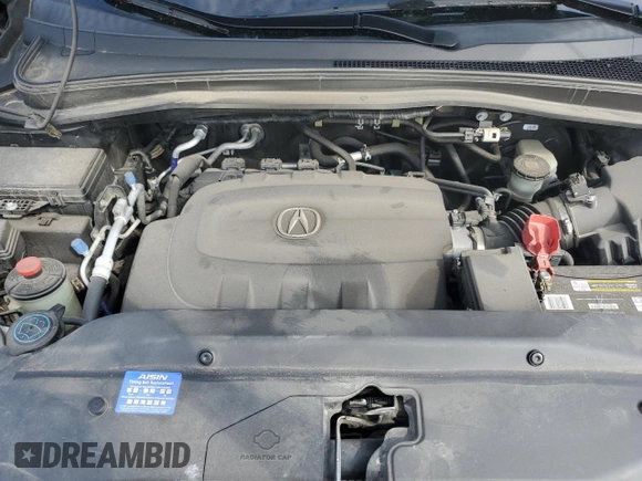 2013 Acura MDX Advance Pkg with VIN 2HNYD2H60DH521615, listed as a Copart auction lot 66623033 with 133,489 mi miles and Salvage Title. Bid and sale history available at carsss.com. Image 12.