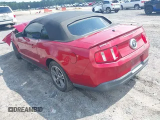 2010 Ford Mustang V6 with VIN 1ZVBP8EN1A5110063, listed as a IAAI auction lot 42698144 with 215,245 mi miles and . Bid and sale history available at DreamBid. Image 3.