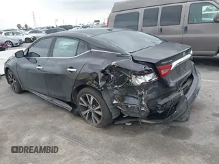 2016 Nissan Maxima SV z VIN 1N4AA6AP9GC388991, wystawiony jako IAAI lot #42110609 z przebiegiem 139 467 mil mil oraz . Historia ofert i sprzedaży dostępna na DreamBid. Obrazek 3.